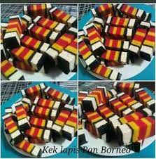 Masukkan bahan b satu per satu putar rata. Kek Lapis Pan Borneo Artofit