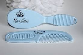 Beech wood, wild boar bristles. Personalised Baby Brush Baby Brush And Comb Personalised Baby Gift Hair Brush Ebay