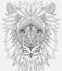 They also have a beautiful mane, whose color may vary from white to black. Lion Color Page Lion Coloring Pages Mandala Coloring Pages Mandala Coloring