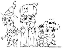 Halloween (3 pages de coloriages). Coloriage A Dessiner Halloween A Imprimer Squelette