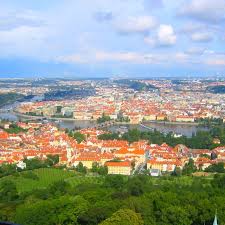 Prague Moldova River Rumania Republica Checa Europa