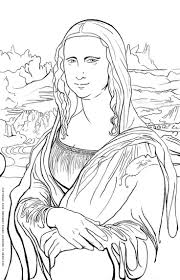 Free Art History Coloring Pages Famous Art History Painting Art History