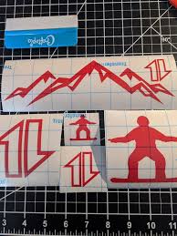 Next Level Snowboarding Sticker Pack #1