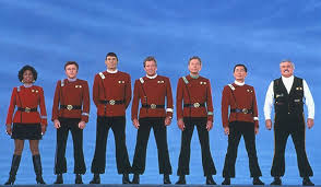Handy Size Comparison For Miniature Makers Wrath Of Khan Enterprise Crew Star Trek Crew Star Trek Movies Star Trek Vi