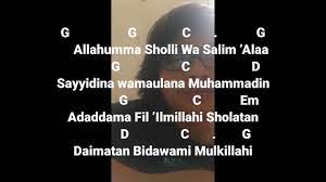 Chord + lirik shalawat as sa'adah(tombo ati) cover by guyon watonподробнее. Chord Sholawat Sa Adah Youtube