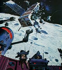Vision Of The Future The Art Of Robert Mccall The Art Of Robert Mccall In 2020 Art Space Art Science Fiction Art
