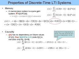 Chapter 10 Discretetime Linear Timeinvariant Systems Sections 10