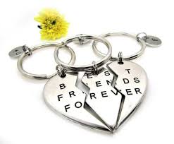 Personalized Best Friends Forever Keychain For 3 3 Best Etsy 3 Best Friends Gifts Friendship Keychains Gifts For Friends