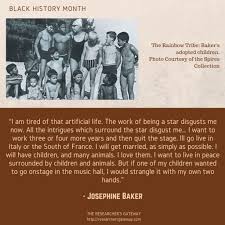 When birth places have the weight of a throw of the dice and all men are born free, when understanding breeds love and brotherhood. Black History Month Josephine Baker Wwii And Beyond The Researcher S Gateway