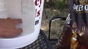Discussions of homemade deer feeders and how to use what you have available to make home made deer feeders as well as re purpose old deer feeders for good. Deer Feeder Five Gallon Ideas