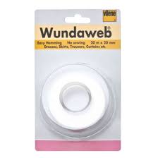 It also depends of what type of knit fabric you are working with. Wundaweb Easy Hem 20mm X 20m Wundaweb Vilene Interfacing Haberdashery Sew Craft Knit