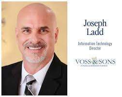 Meet Voss & Sons: Joseph Ladd, our talented IT Director, works tirelessly  behind the scenes to keep our technology running smoothly, ensuring that  we're able to provide seamless support for families, from