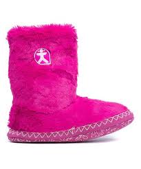 Look At This Zulilyfind Hot Pink Marilyn Slipper Boot By Bedroom Athletics Zulilyfinds Boots Slipper Boots Slippers