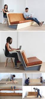 The project i am most proud of (and excited to share with you guys) is this sofa table i built diy sofa with chaise lounge 4. Make This Diy Modern Couch That Also Doubles As A Desk