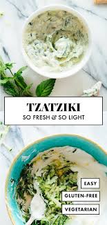 Tzatziki Recipe Greek Cucumber Yogurt Sauce Cookie And Kate Recipe Tzatziki Recipes Recipes Mint Recipes