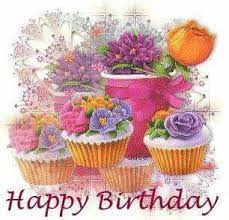 Happy Birthday Happy Birthday Flower Happy Birthday Greetings Birthday Gif