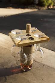 About us detailed images wooden holder with one glass bottle item no: How To Make A Wine Glass Holder Diy Wine Glass Wooden Wine Glasses Wine Glass Holder Diy