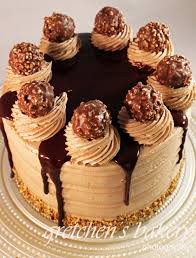 Hazelnut Truffle Ferrero Rocher Cake Bake Cheesecake Cake Cake Recipes Cake Truffles