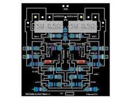 Merakit Sendiri Amplifier Simetris Jenis Thunder Dengan Supply Tegangan 24 32 Vac Rangkaian Elektronik Elektronik Jenis