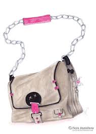 How To Draw A Bag I Draw Fashion Fashion Drawing Bag Illustration Drawing Bag