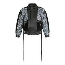 Monogram Shadow Leather Jacket Ready To Wear Louis Vuitton Fashion Clothes Design Clothes