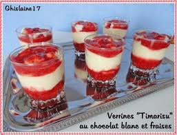 Desserts Fraise Framboise Ghislaine Cuisine Avec Images Tiramisu Chocolat Verrine Tiramisu Chocolat Blanc