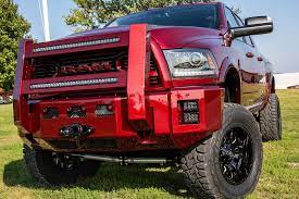 Few More Pics Of This Delmonico Red Ram For Megacabmonday Sold By Bosakmotors With Our 5-6 Airsuspension Lift Kit And Al Lift Kits Lifted Trucks Air Ride