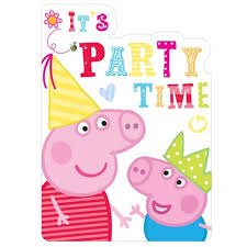 Peppa Wutz 6 Einladungskarten Peppa Wutz Geburtstag Einladung Kindergeburtstag Vorlage Einladung Kindergeburtstag