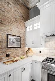 22 Stone Wall Kitchen Design Ideas In 2020 Brick Kitchen Brick Interior Wall Brick Wall Kitchen