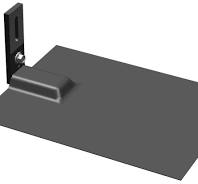 Amazon.com: Pack 10 Black L-Foot with Flashing for Solar ...