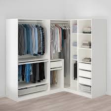 Pax Corner Wardrobe White Ikea