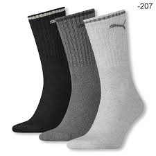 Mit dem tennissport wird zwangsläufig die farbe weiß. 3 6 9 12 15 18 Paar Puma Tennissocken Sport Crew Stripe Bonvenon Webshop