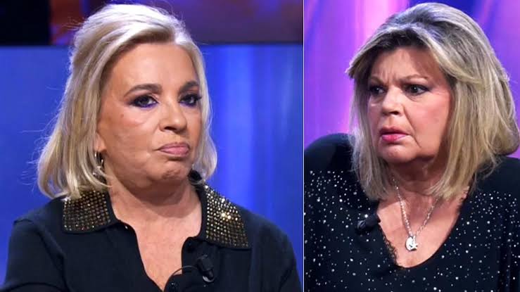 Tensión entre Terelu Campos y Carmen Borrego en 'De Viernes': "Ha sido un  shock enterarme en directo de esto"