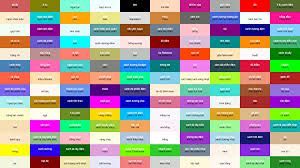 HTML và tên gọi của màu sắc - ⅓ espresso