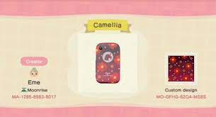 Camellia Phone Case Animal Crossing Animal Crossing Game Animal Crossing Qr Codes Clothes