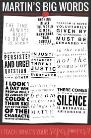Martin S Big Words More Than A Dream I Teach What S Your Superpower