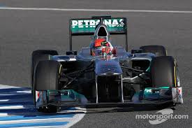 Schumacher Tops Speed Chart On Second Test Day At Jerez