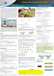 Persamaan Linear Dua Variabel Kelas Viii Smp