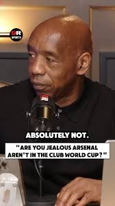 "Are you JEALOUS Arsenal aren't in the Club World Cup?" 👀