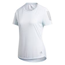 Ihr lieferland ist deutschland und ihre bestellung wird in eur € abgerechnet. Adidas Own The Run T Shirt Damen Sky Tint Online Kaufen Lauf Bar De