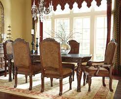Inspired by the grandeur and grace of old world traditional style, the north shore dining room server is nothing short of stunning. North Shore Dining Table D553 35 Dark Brown Ashley Furniture