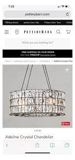 Shop pottery barn saudi arabia online! Pottery Barn Adeline Chandelier