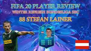 De laine ♦ rendre moelleux (un tissu de laine) par grattage. Fifa 20 Player Review Bundesliga Sbc Set 2 Stefan Lainer Winter Refresh Lainer Ultimate Team Youtube
