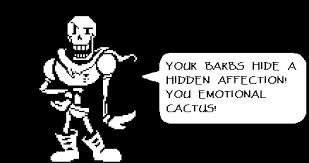 Undertale is copyright and intellectual property of toby fox. Papyrus Sums Up Tsundere Characters Undertale Know Your Meme