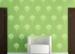So before pulling off the tape, cut it loose. Buy Gallerist Diy Wall Painting Stencil Glossy Design Of Wall Stencils For Wall Painting 1 Stencil Size 12x12 Inches Reusable Online At Low Prices In India Amazon In
