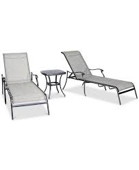 4.3 out of 5 stars with 29 ratings. Furniture Vintage Ii Outdoor Cast Aluminum 3 Pc Chaise Set 2 Sling Chaise Lounges 1 End Table Created For Macy S Reviews Furniture Macy S