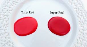 Tulip Red And Super Red Royal Icing Sugar Cookie Icing Sugar Cookies Decorated