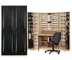 Creating a dedicated scrapbooking materials storage cabinet can make it easier to scrapbook, keep the mess under wraps, and even encourage you to spend more time working on your scrapbooks. Scrapbook Armoire Bright Shadow Online