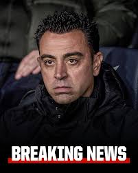 OFFICIAL: Xavi Hernández has been sacked as head coach of Barcelona by club  president Joan Laporta and will leave his role after Sunday's final game of  the season.