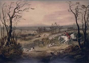 FOX HUNTING IN INDIA | Pittman, J. | Paterson, G. | Bateman, J. | V&A Explore The Collections